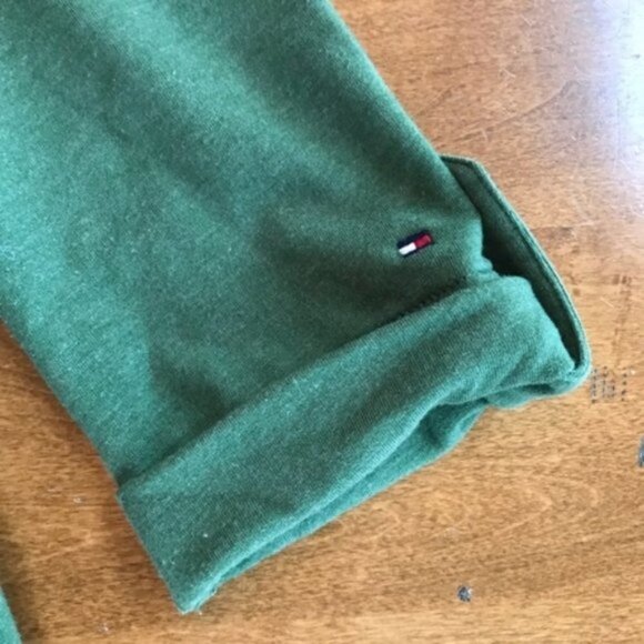 𝅺TOMMY Hilfiger Army Green Hooded Jacket. Size XS. - Picture 4 of 6